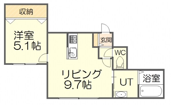 エフビル6の物件間取画像